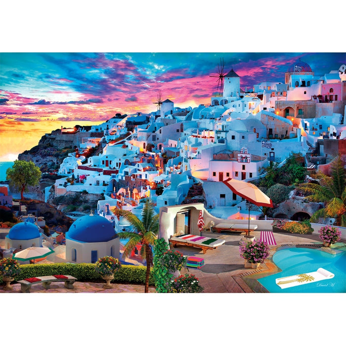 Clementoni - Greece View 500 Piece Jigsaw - Good Games