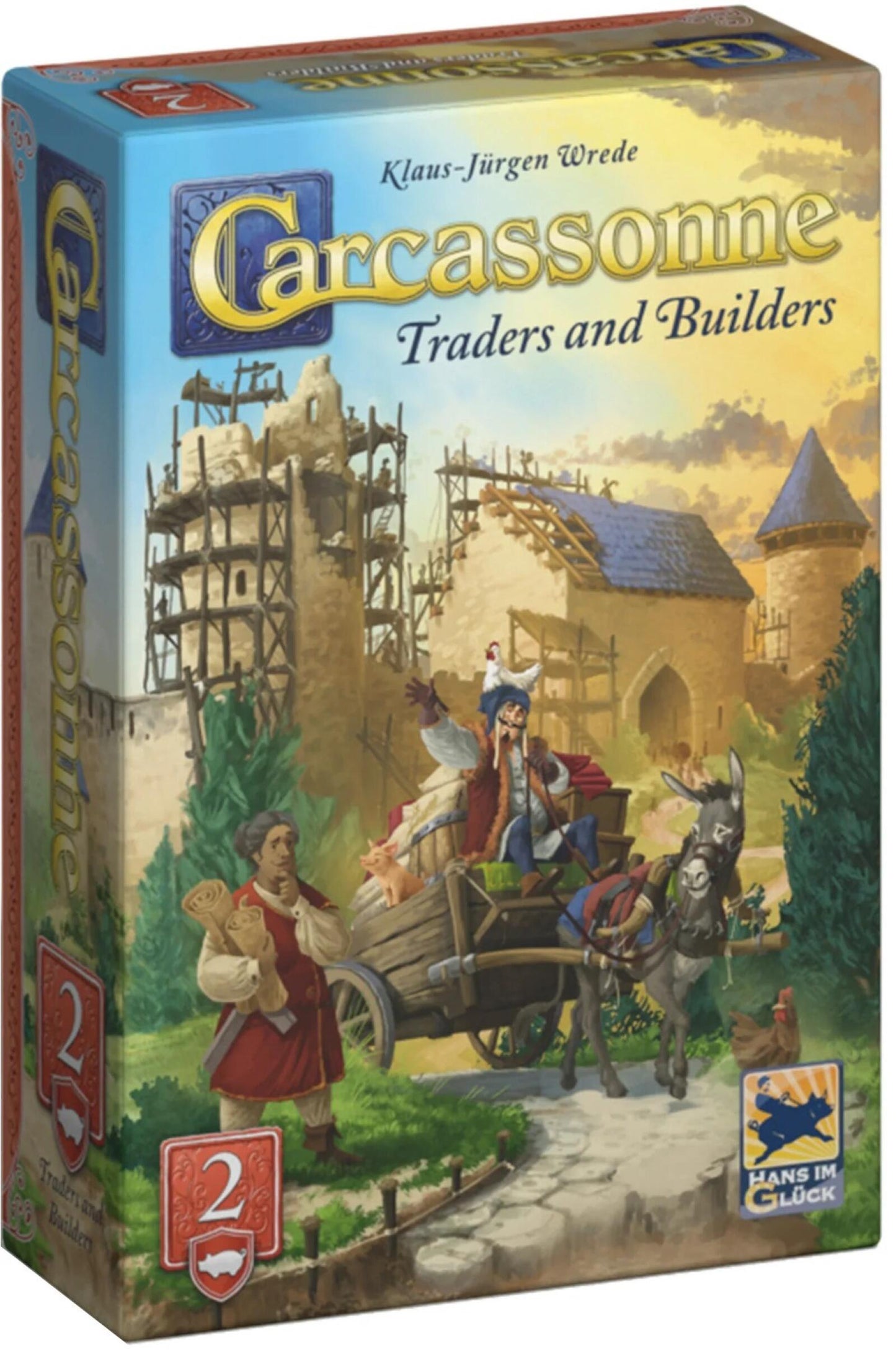 Carcassonne Expansion 2: Traders and Builders (2025 Redesign)