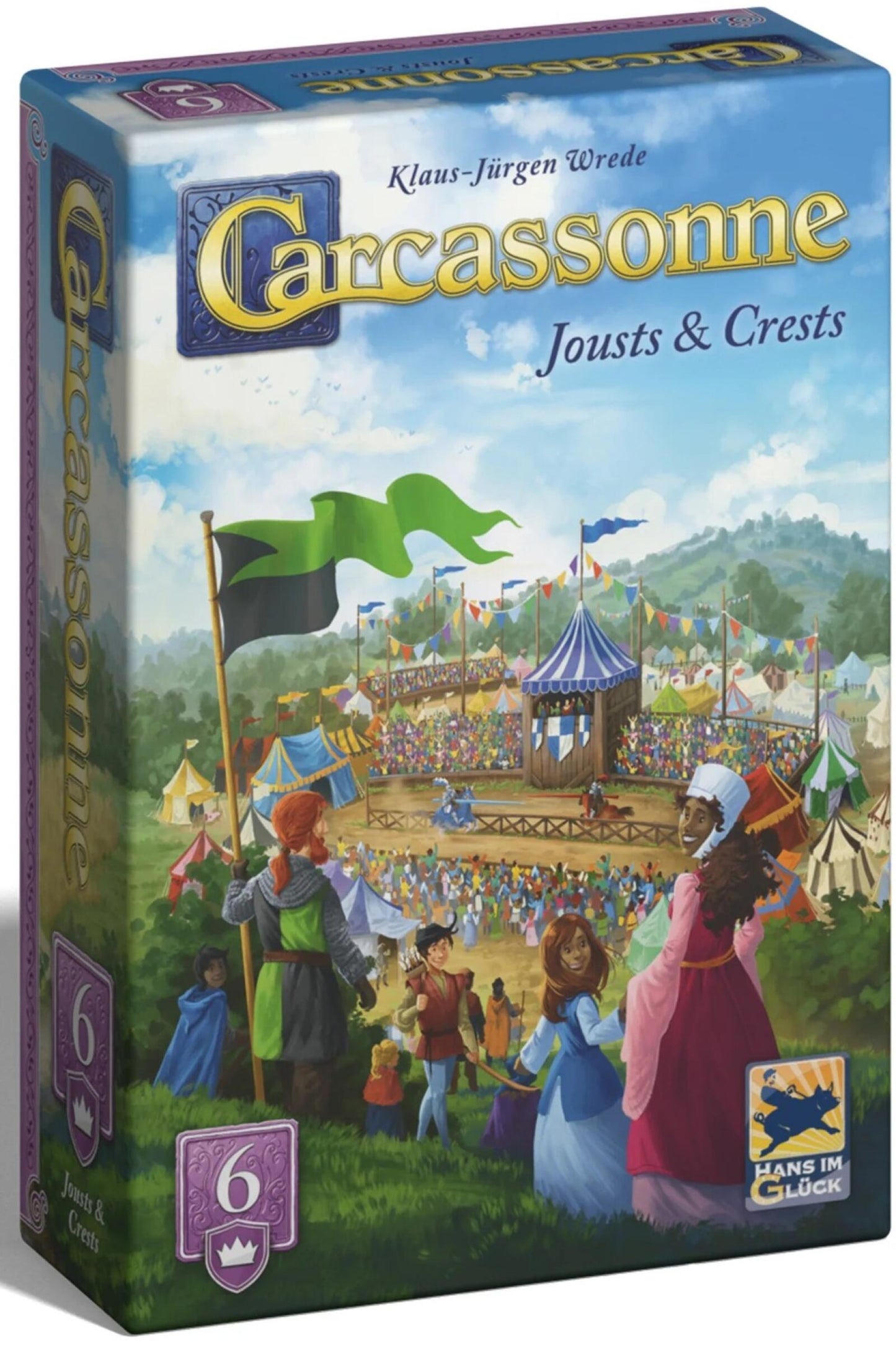 Carcassonne Expansion 6: Jousts and Crests (2025 Redesign)