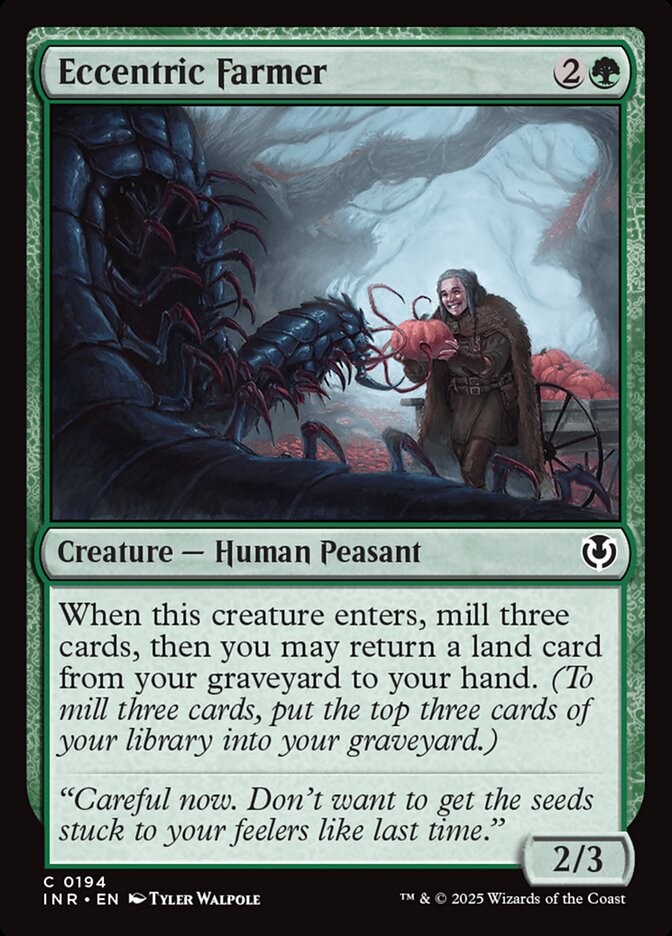 Eccentric Farmer 194/287 (Innistrad Remastered)  - Foil