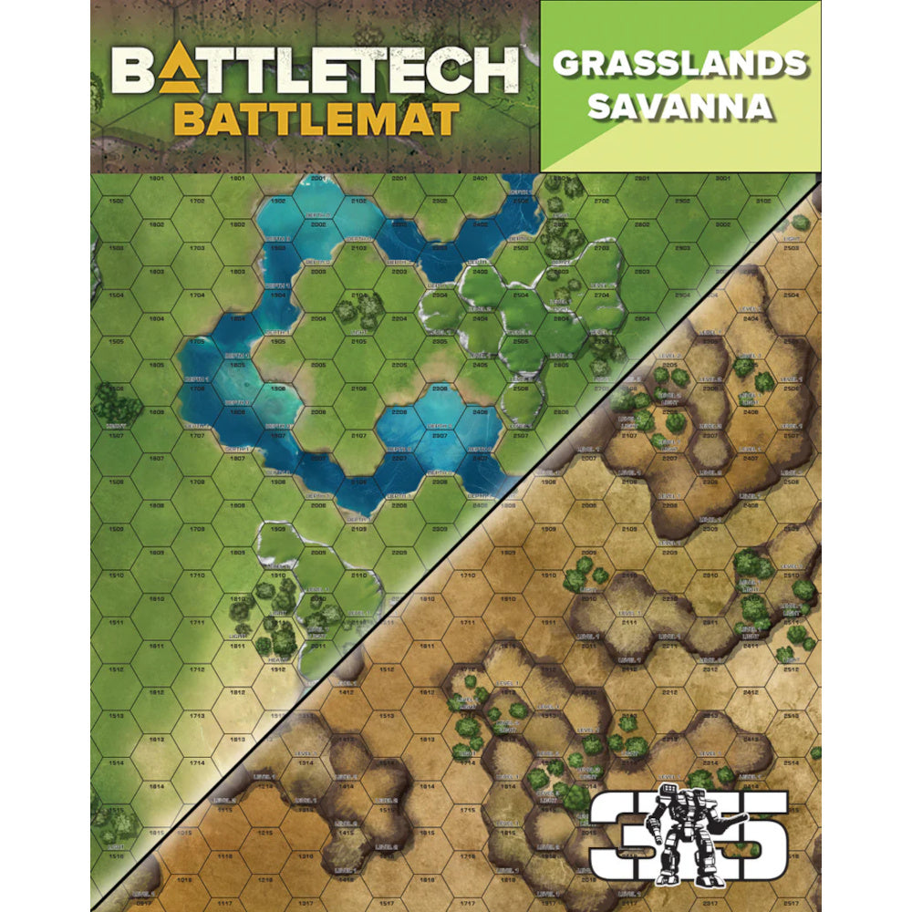Battletech Mat Grasslands/Savanna