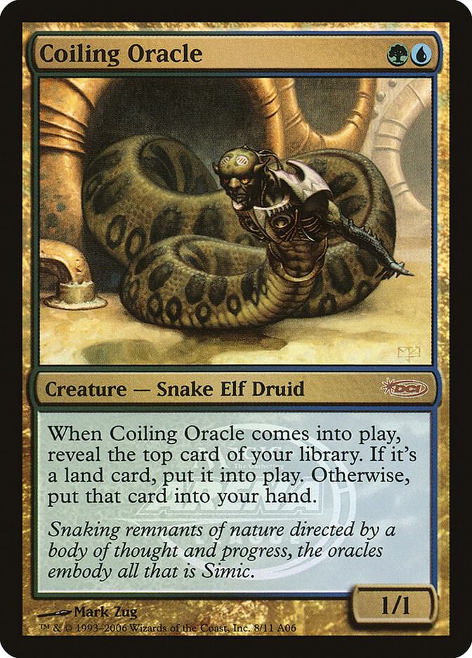 Coiling Oracle 8/8 (Arena Promos)  - Foil