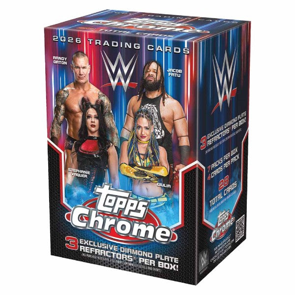 Topps 2026 WWE Chrome Value Box