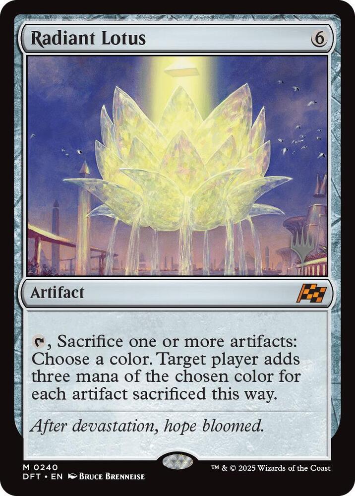 Radiant Lotus 240 (Promo Pack: Aetherdrift) 