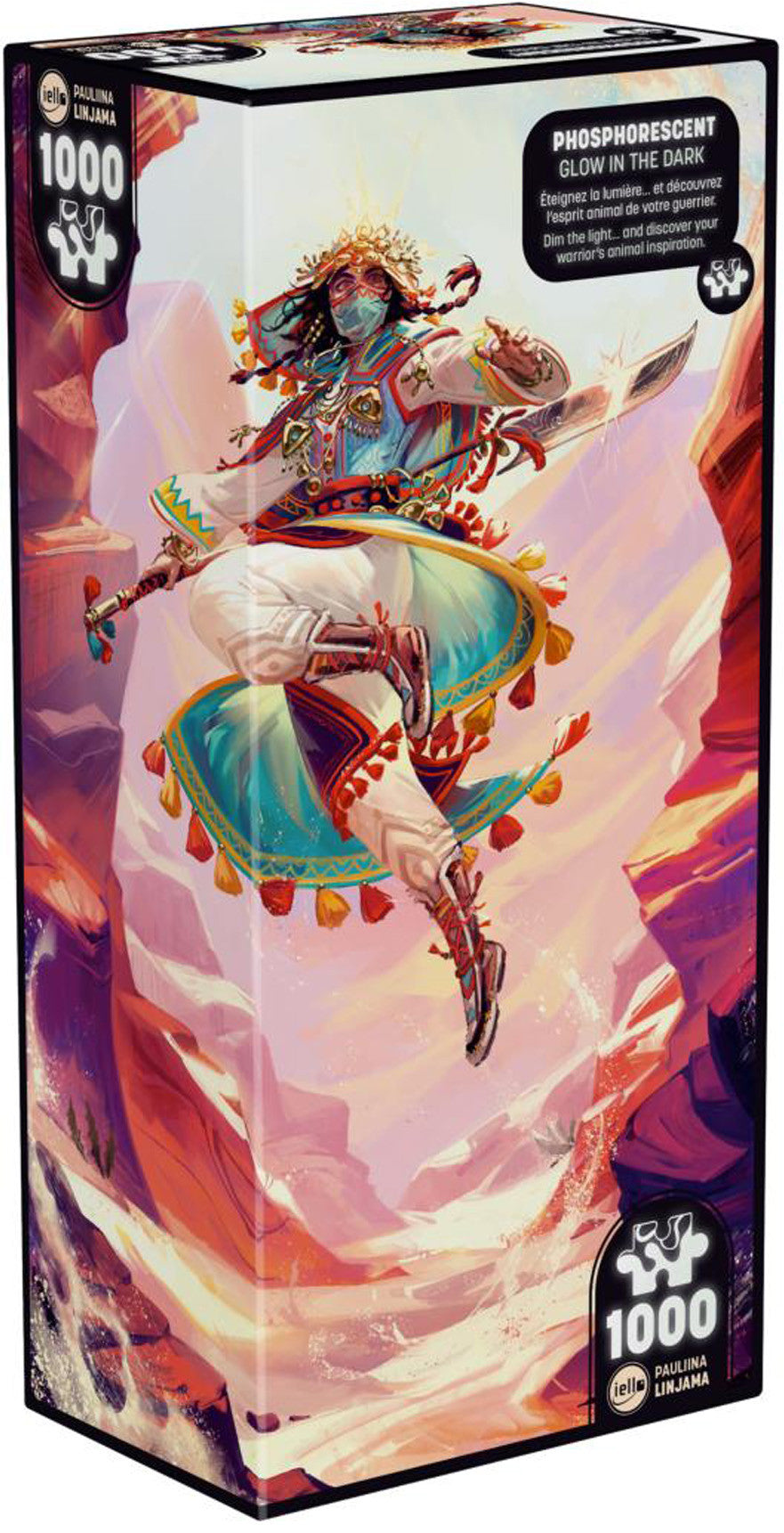 IELLO Puzzle Twist Desert Spirit 1000 Pieces