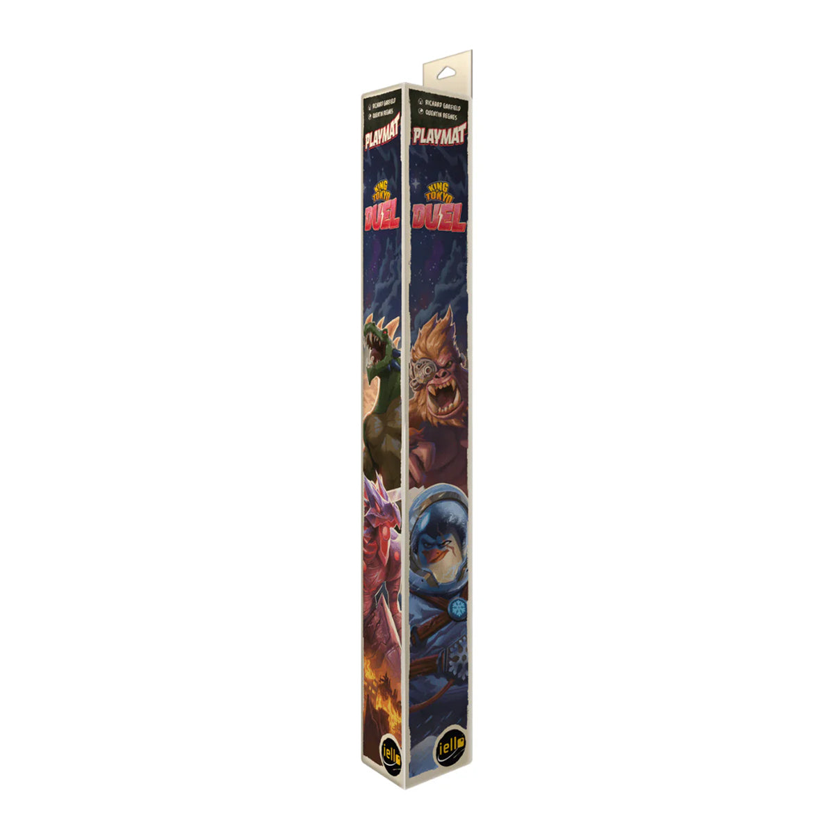 King of Tokyo Duel Playmat in box packaging