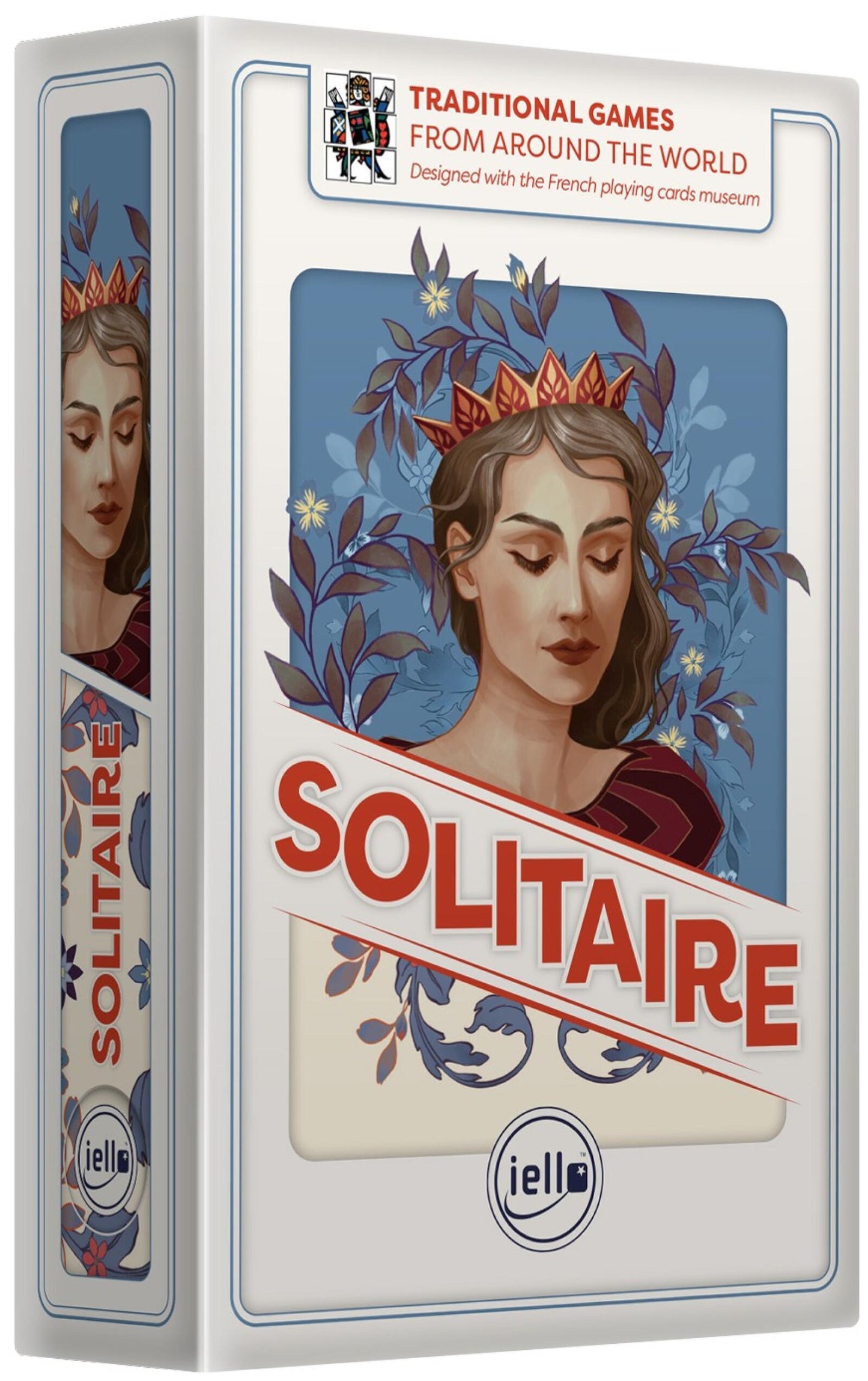 Iello Traditional Games Solitaire Dirler Card Game