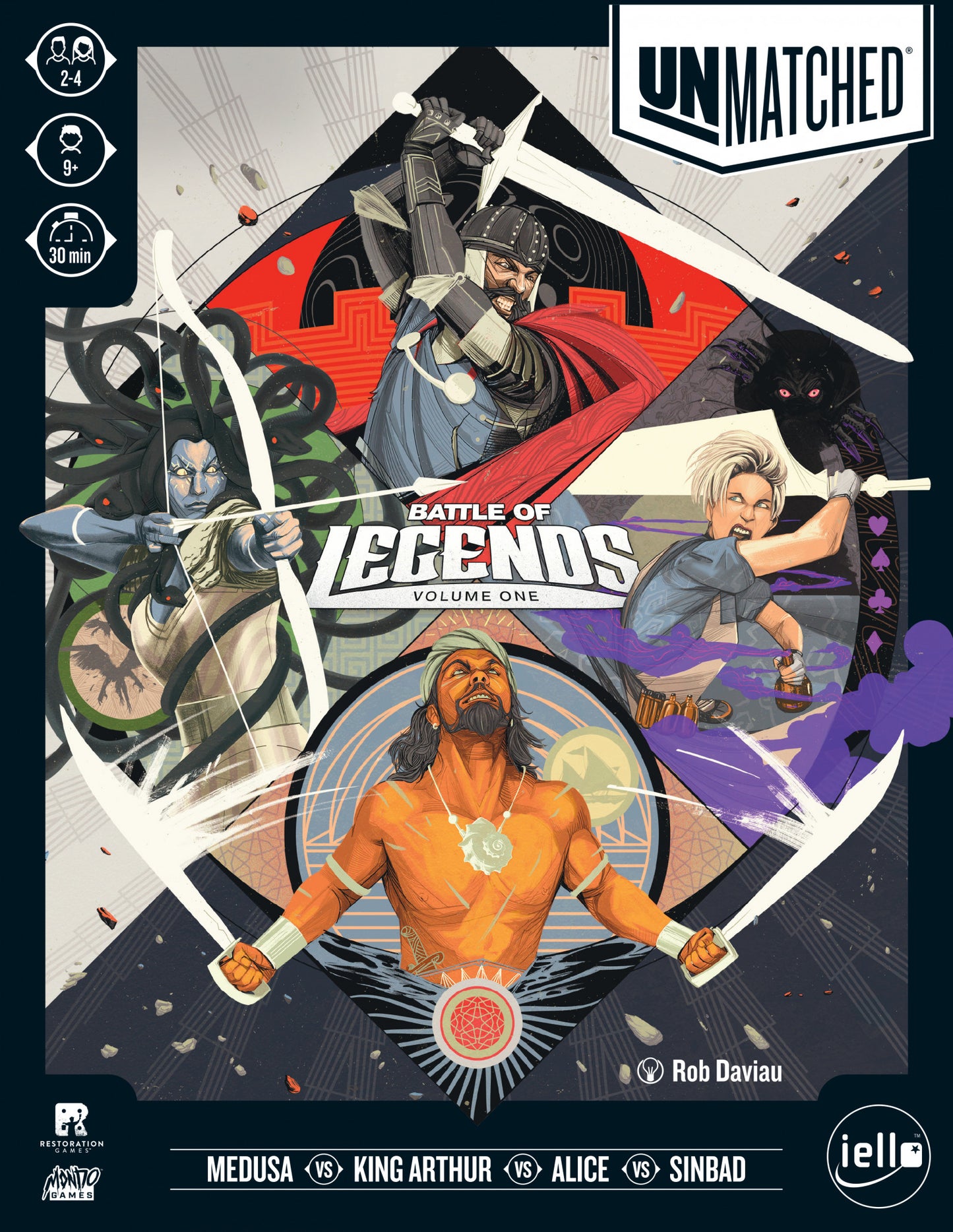 Unmatched: Battle of Legends, Volume One