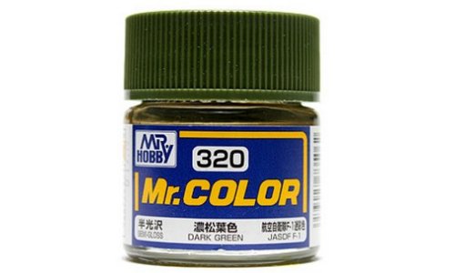 Mr Color Semi Gloss Dark Green - Good Games