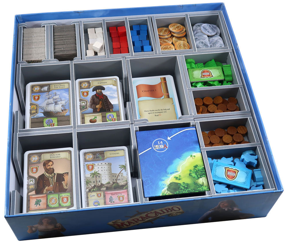 Maracaibo board game box angled view