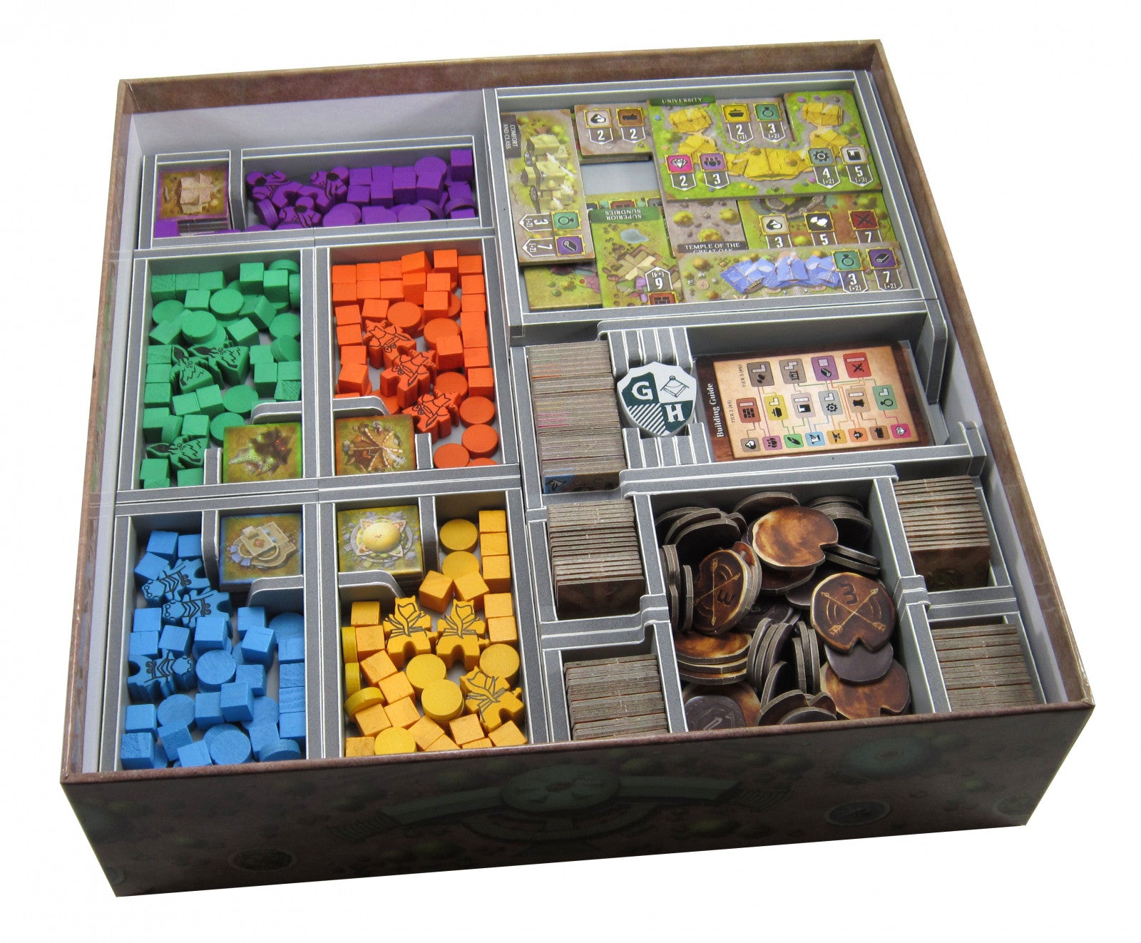 Folded Space box packaging for Founders of Gloomhaven insert