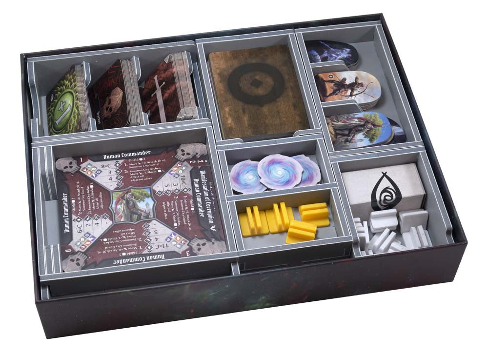 Folded Space insert packaging for Gloomhaven Forgotten Circles