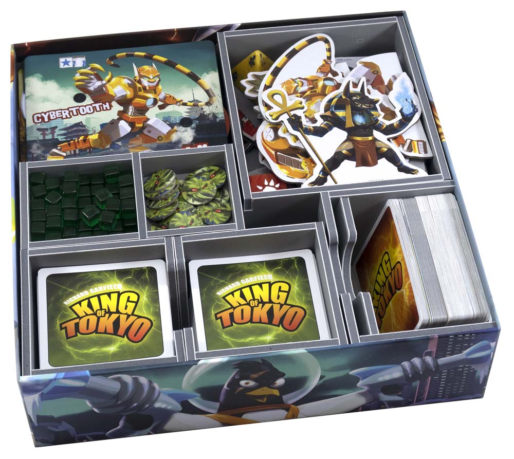 Folded Space Game Inserts - King of Tokyo and King of New York - Good Games