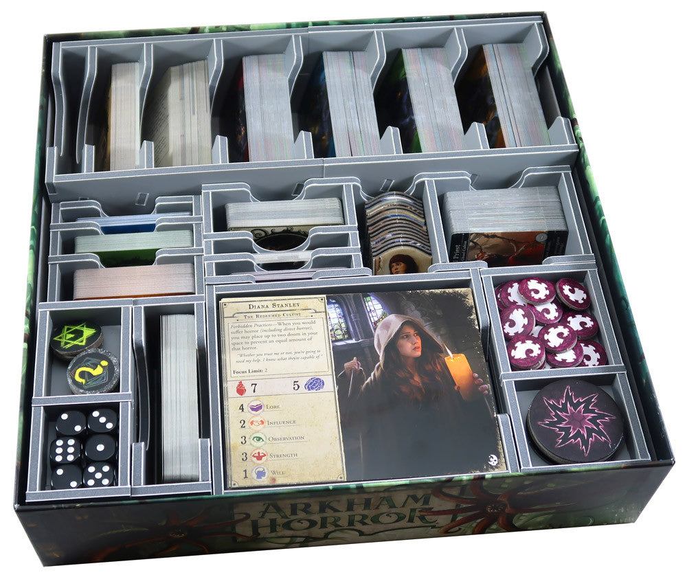 Folded Space - Board Game Insert for Arkham Horror Third Edition