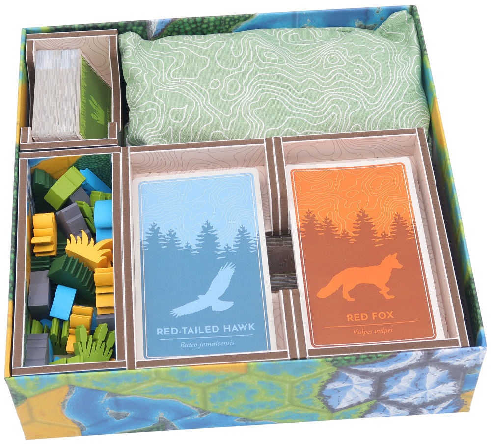 Folded Space - Colour Board Game Insert for Cascadia