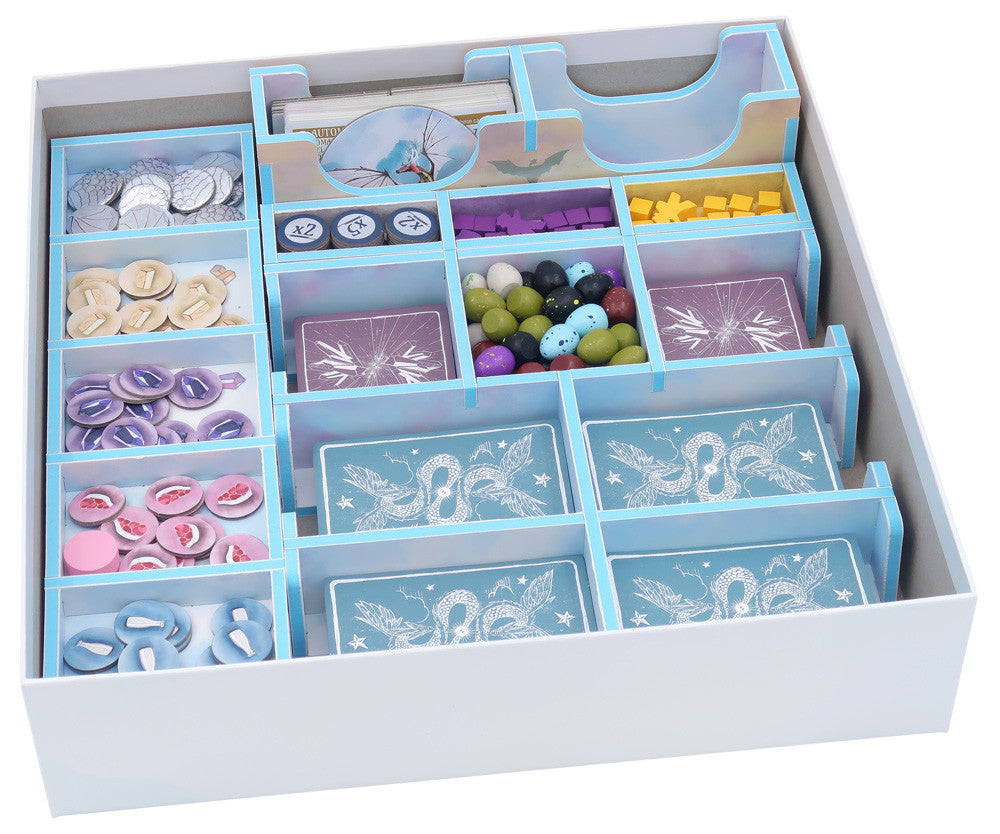 Folded Space - Colour Board Game Insert for Wyrmspan