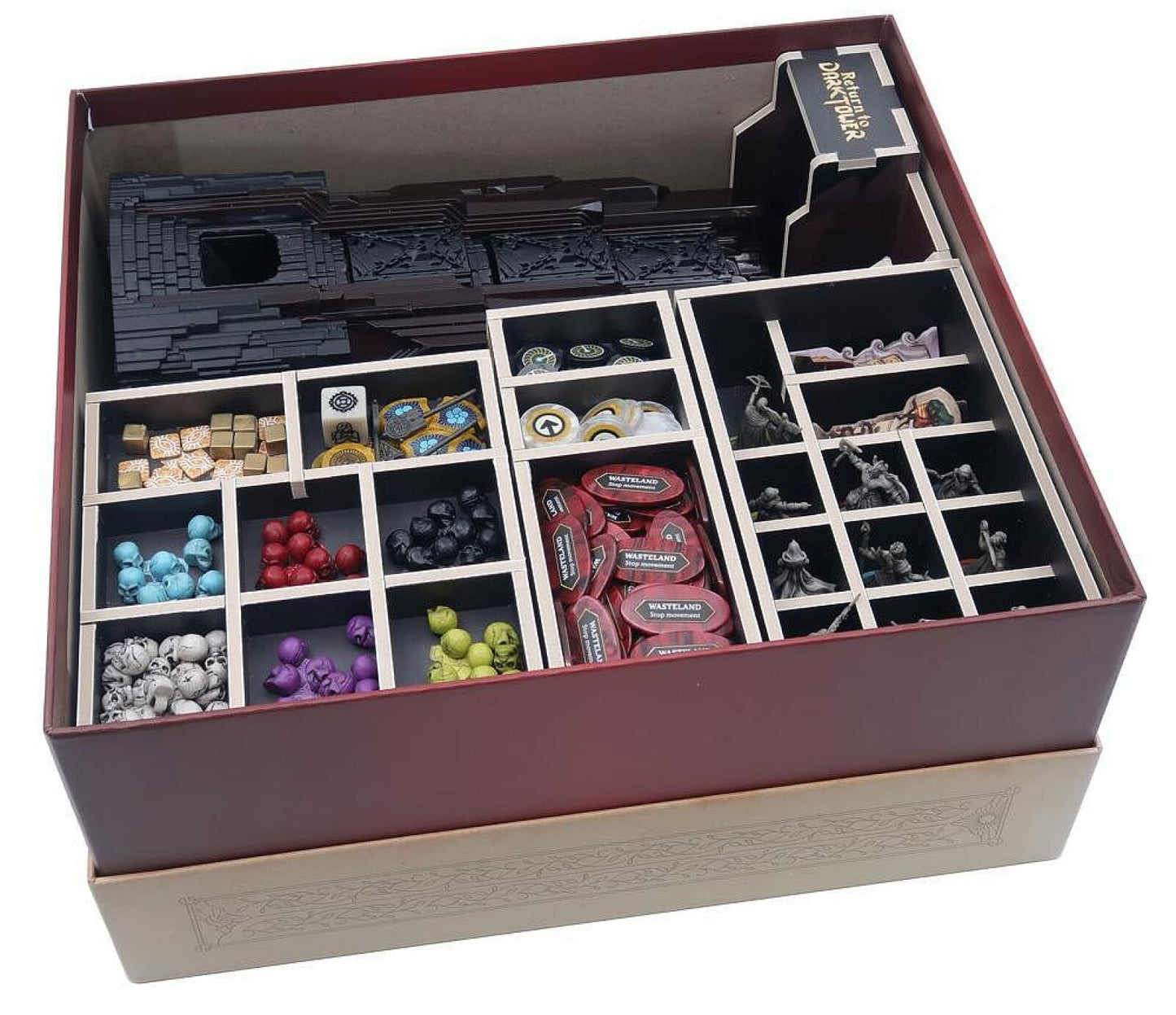 Folded Space - Colour Board Game Insert for Return to Dark Tower