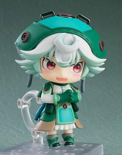 Prushka Nendoroid figure posed holding Meinya, showing her joyful expression and outfit details