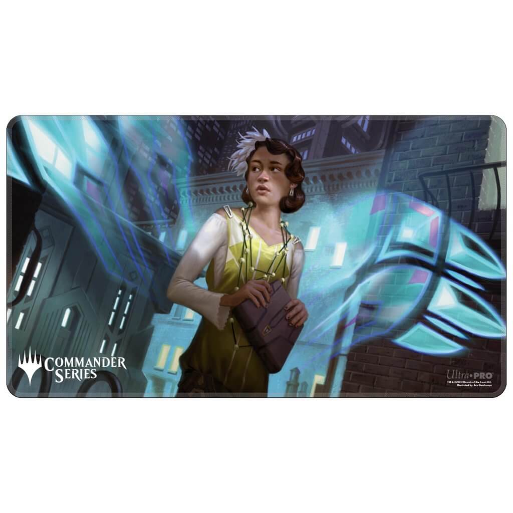Ultra Pro Magic: The Gathering - Playmat - Commander Series Mono Color - Giada Stitched Edge Playmat - Good Games