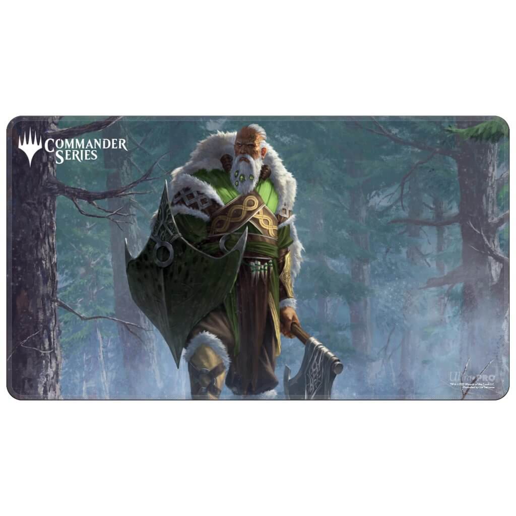 Ultra Pro Magic: The Gathering - Playmat - Commander Series Mono Color - Fynn Stitched Edge Playmat - Good Games