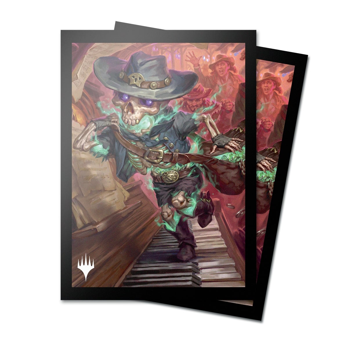 Ultra Pro: Outlaws of Thunder Junction Deck Protector Sleeves Key Art 1 for Magic: The Gathering (100) - Good Games