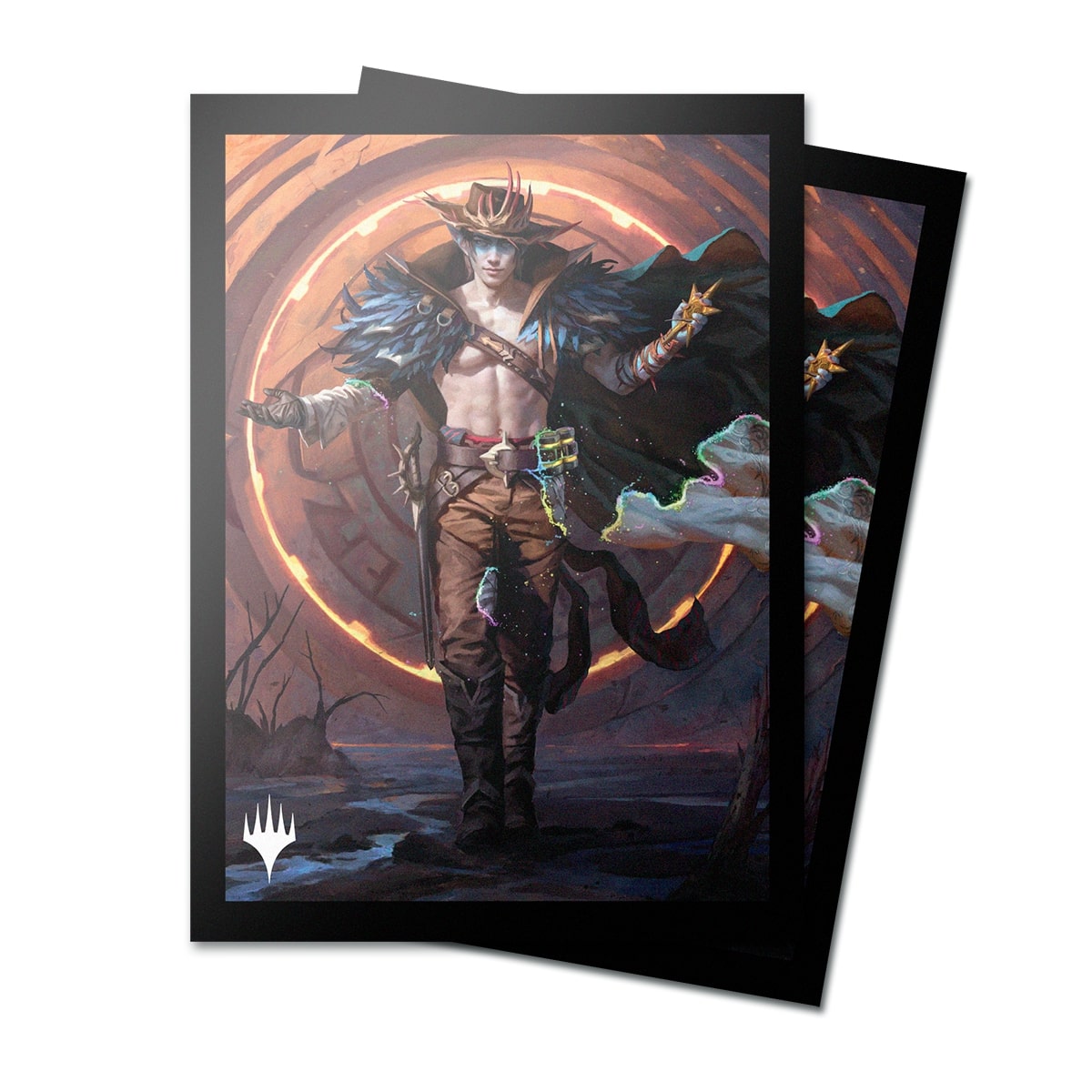 Ultra Pro: Outlaws of Thunder Junction Deck Protector Sleeves Key Art 4 for Magic: The Gathering (100) - Good Games