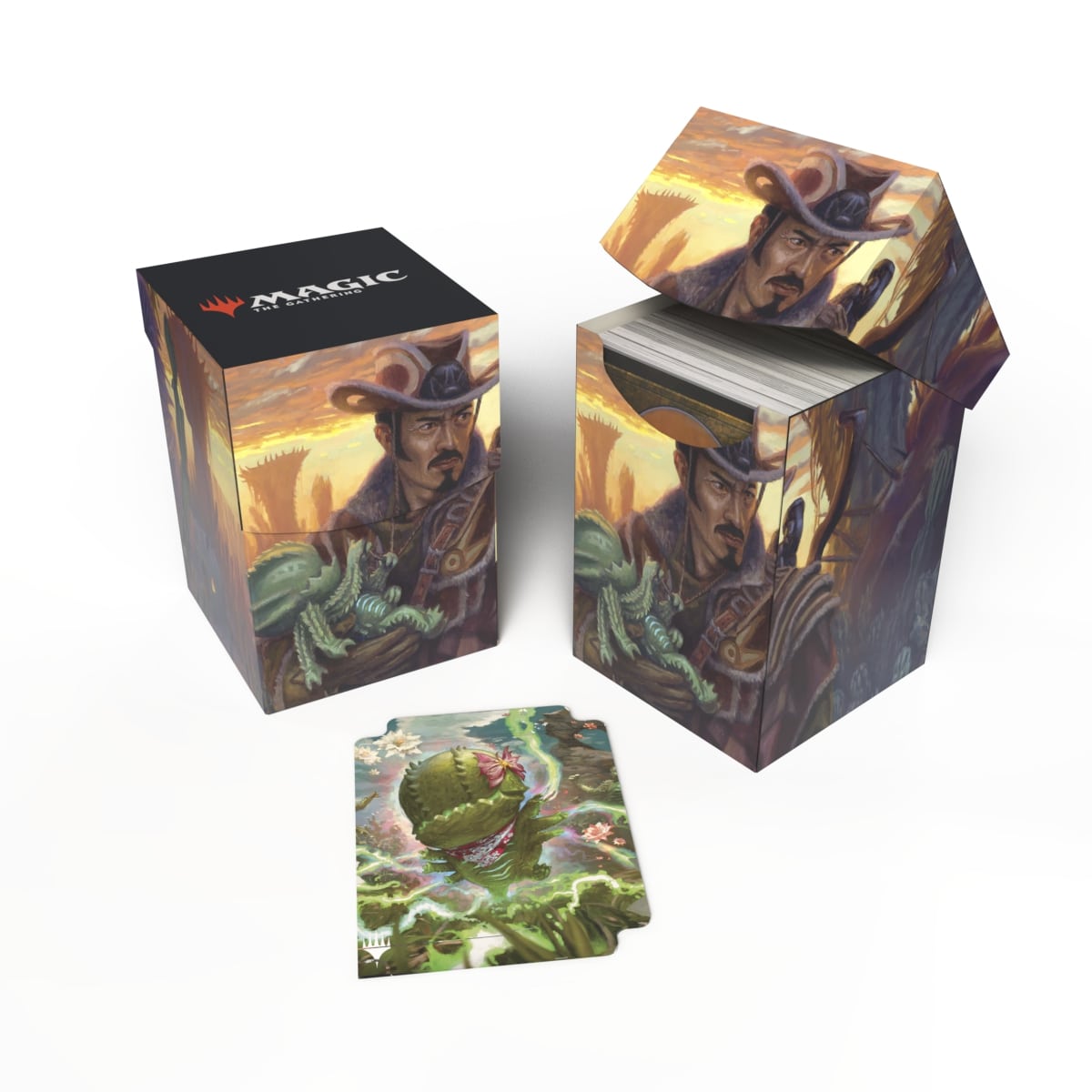 Ultra Pro - Outlaws of Thunder Junction 100+ Deck Box B for Magic: The Gathering - Good Games