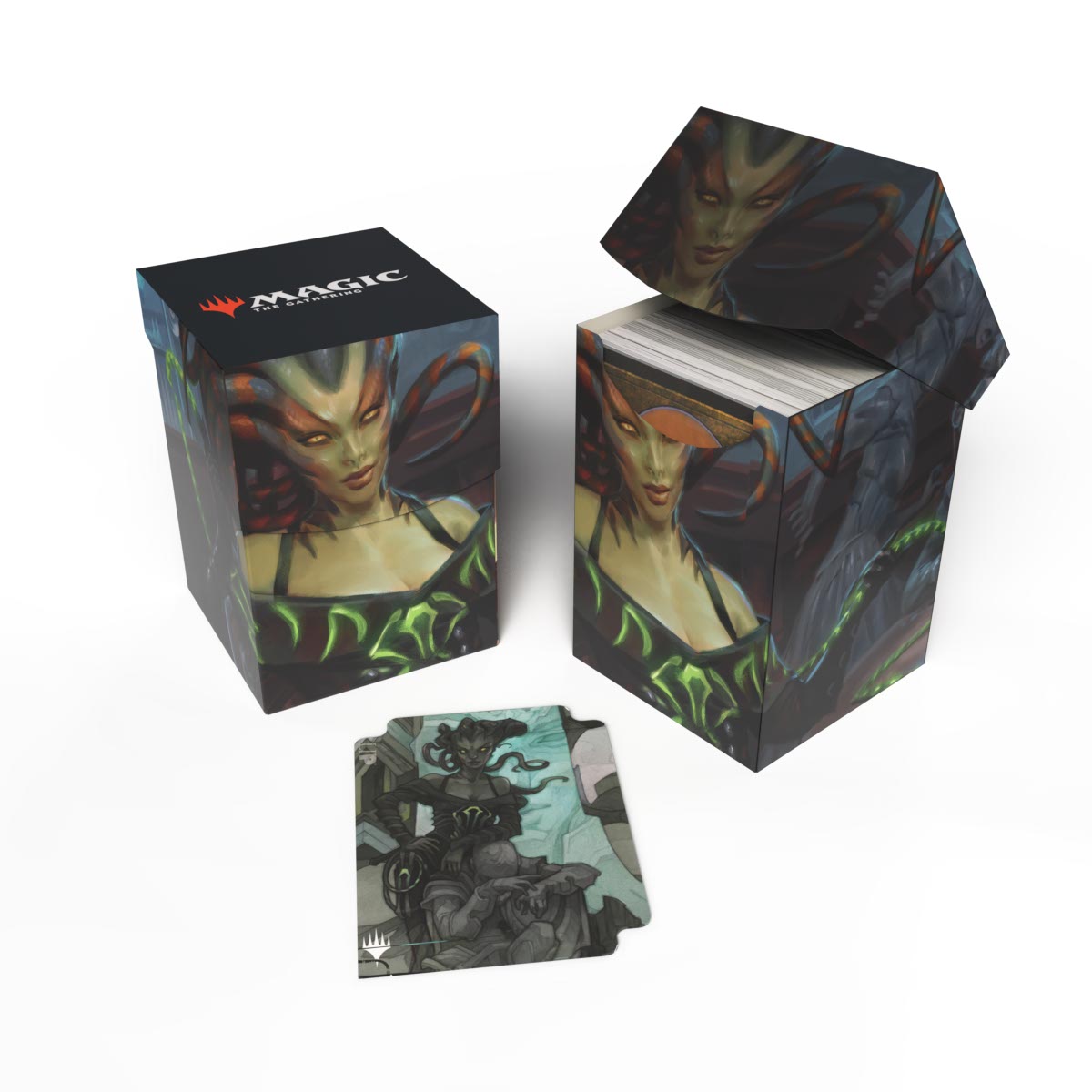 Ultra Pro - Outlaws of Thunder Junction 100+ Deck Box Key Art 2 for Magic: The Gathering