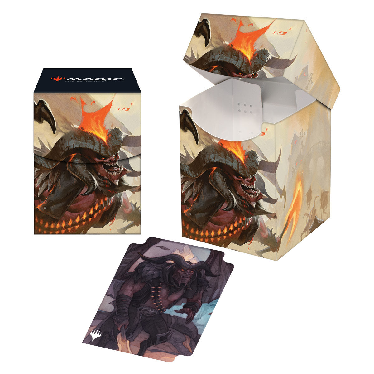 Ultra Pro - Outlaws of Thunder Junction 100+ Deck Box Key Art 6 for Magic: The Gathering (Preorder)