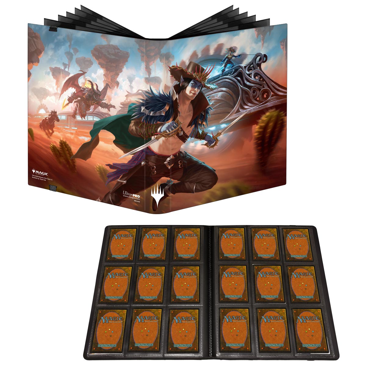 Ultra Pro: Outlaws of Thunder Junction 9-Pocket PRO-Binder for Magic: The Gathering (Preorder) - Good Games