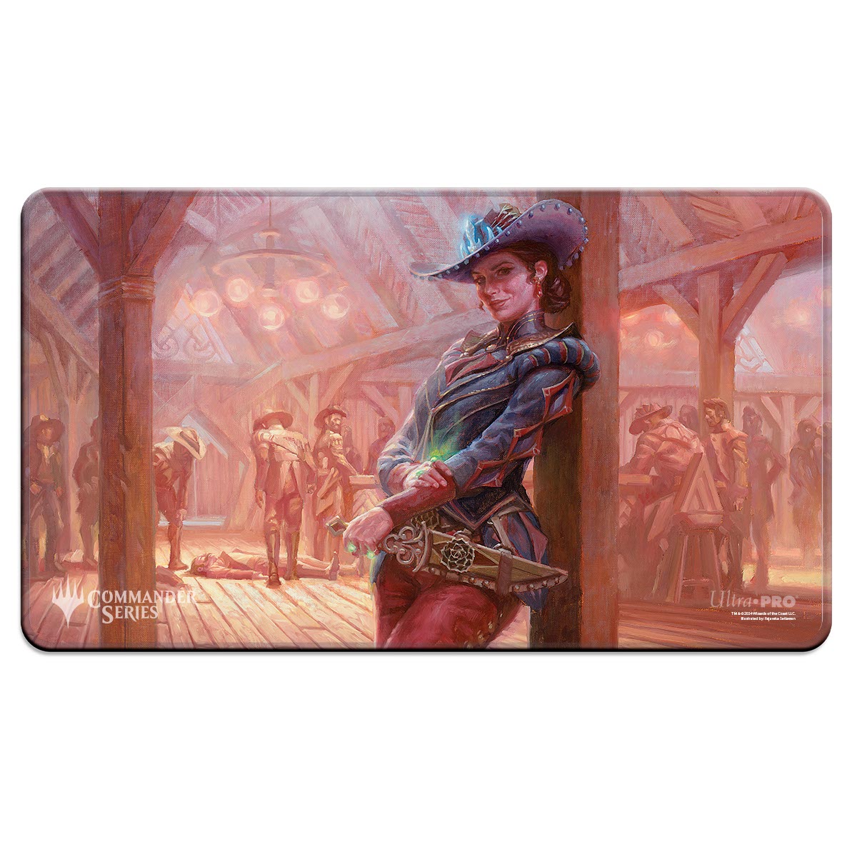 Ultra Pro: Outlaws of Thunder Junction Stitched Edge Playmat for Magic: The Gathering (Preorder) - Good Games