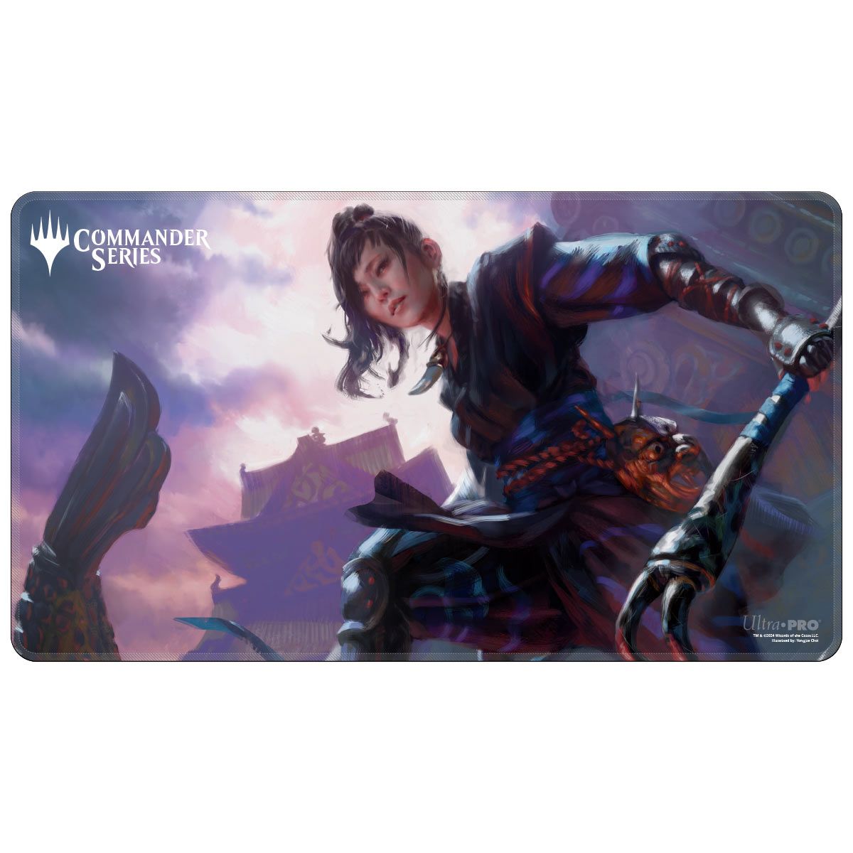Mtg Stitched Playmat - Yuriko For Magic: The Gathering - Good Games