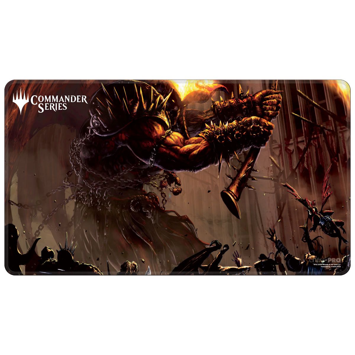 Ultra Pro: Commander Series - Release 2 - Allied Color - Q2 2024 Stitched Edge Playmat Rakdos - Good Games