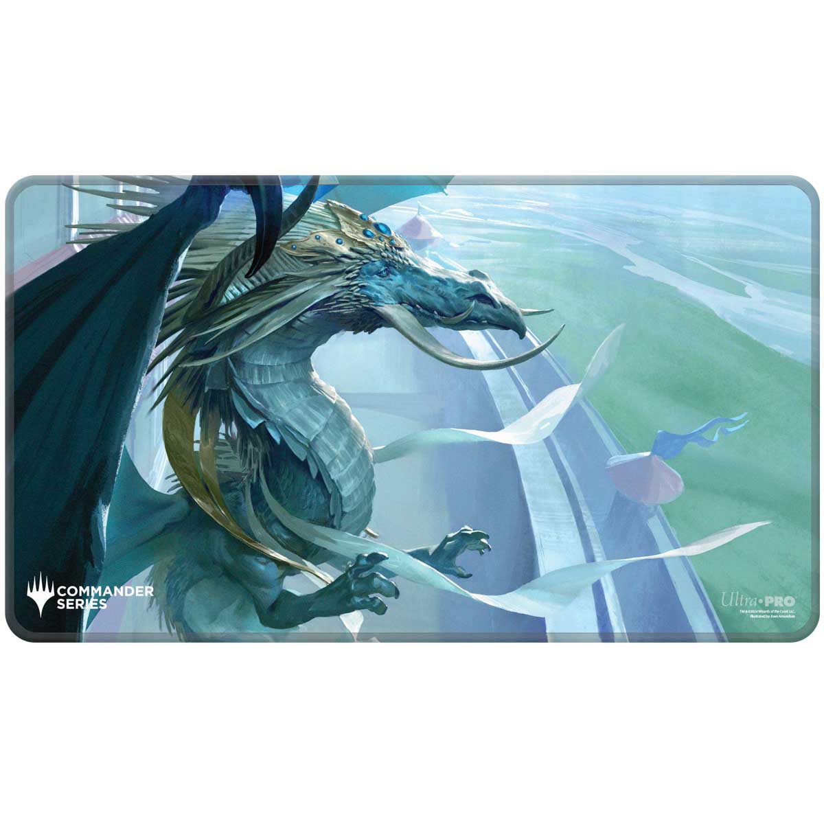 Ultra Pro: Commander Series Release 4 3 Color Shard - Q4 2024 Stitched Edge Playmat Arcades Magic: The Gathering (Preorder) - Good Games
