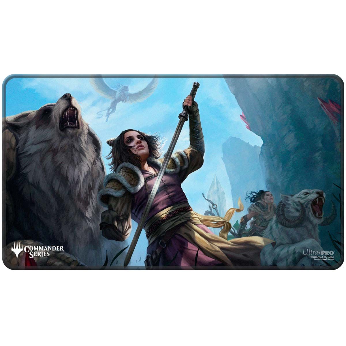 Ultra Pro: Commander Series - Release 3 - Enemy Color - Q3 2024 Stitched Edge Playmat Winota - Good Games