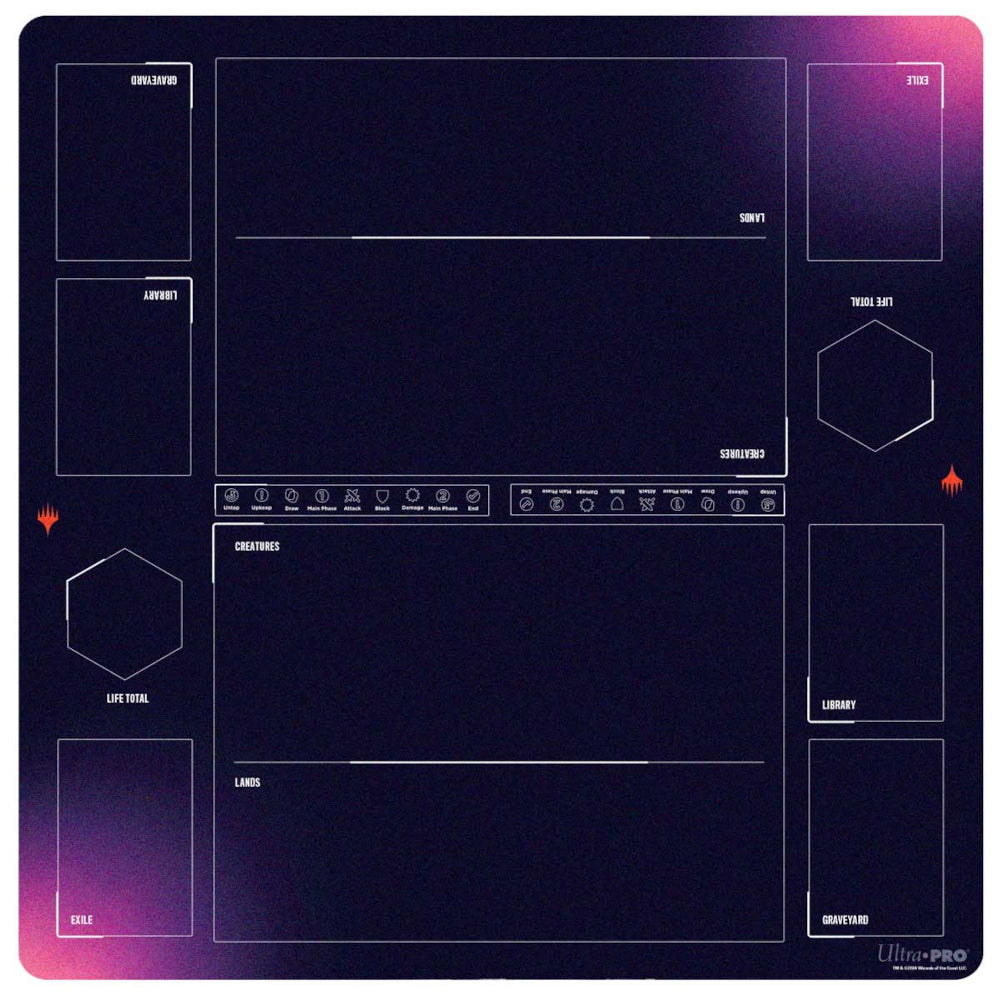 Ultra Pro: Foundations Learn to Play 2 Player Battlemat for Magic: The Gathering - Good Games