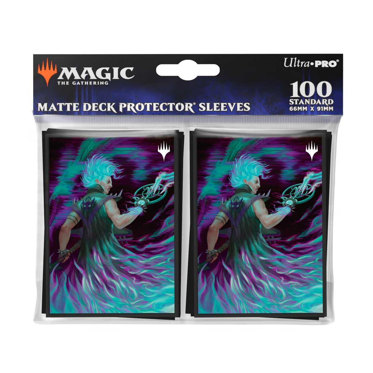 Ultra Pro: Magic: The Gathering Aetherdrift 100ct Deck Protector Sleeves Borderless Racer 2 - Good Games