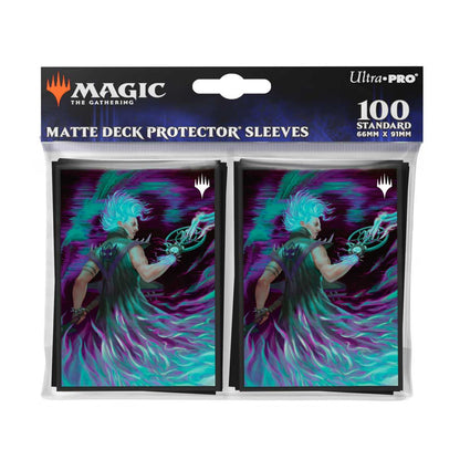 Ultra Pro: Magic: The Gathering Aetherdrift 100ct Deck Protector Sleeves Borderless Racer 2 - Good Games