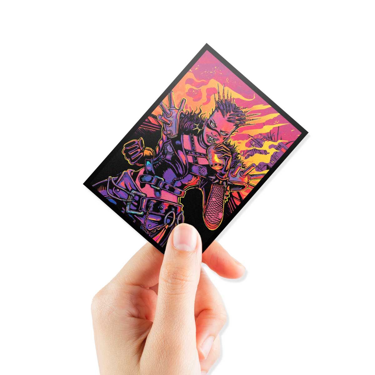 Ultra Pro: Magic: The Gathering Aetherdrift 100ct Deck Protector Sleeves Borderless Racer 4 - Good Games