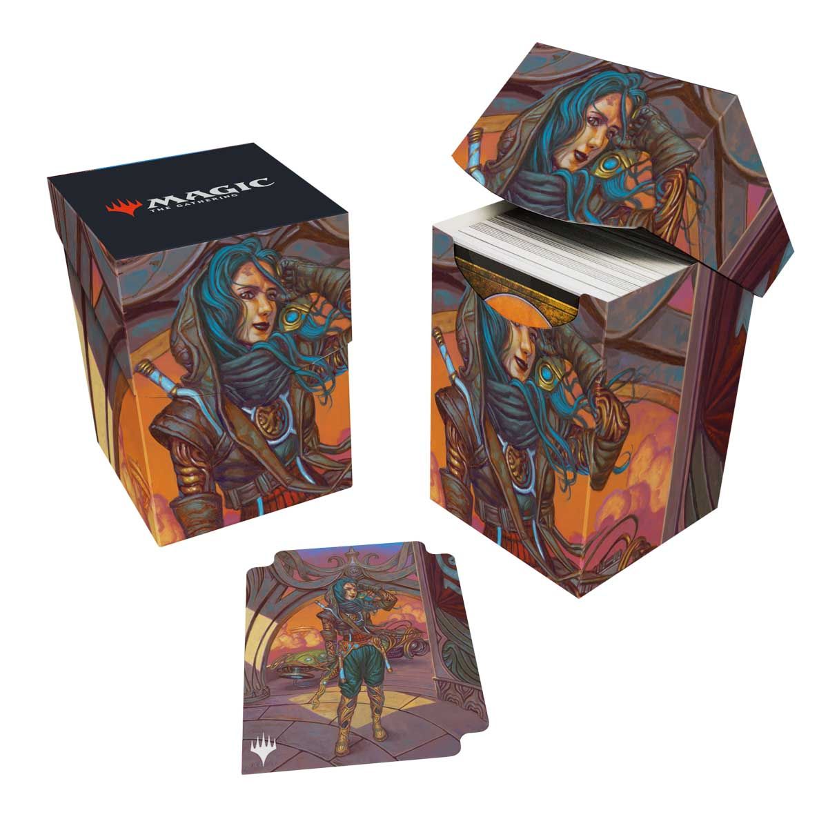Ultra Pro: Magic: The Gathering Aetherdrift 100+ Deck Box Borderless Racer 1 - Good Games