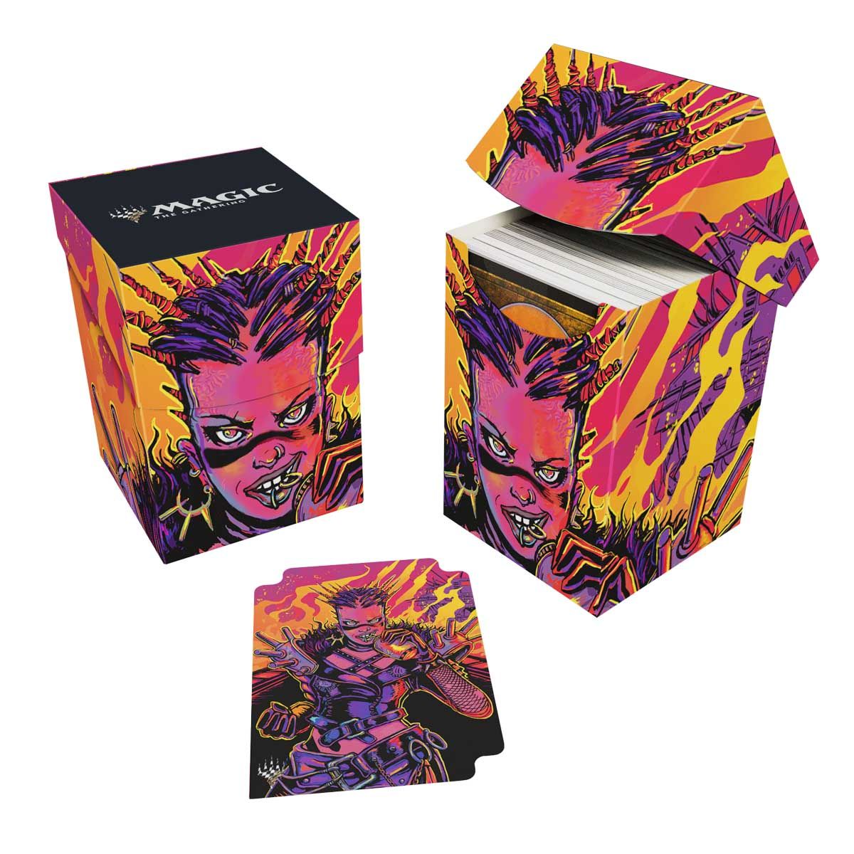 Ultra Pro: Magic: The Gathering Aetherdrift 100+ Deck Box Borderless Racer 4 - Good Games