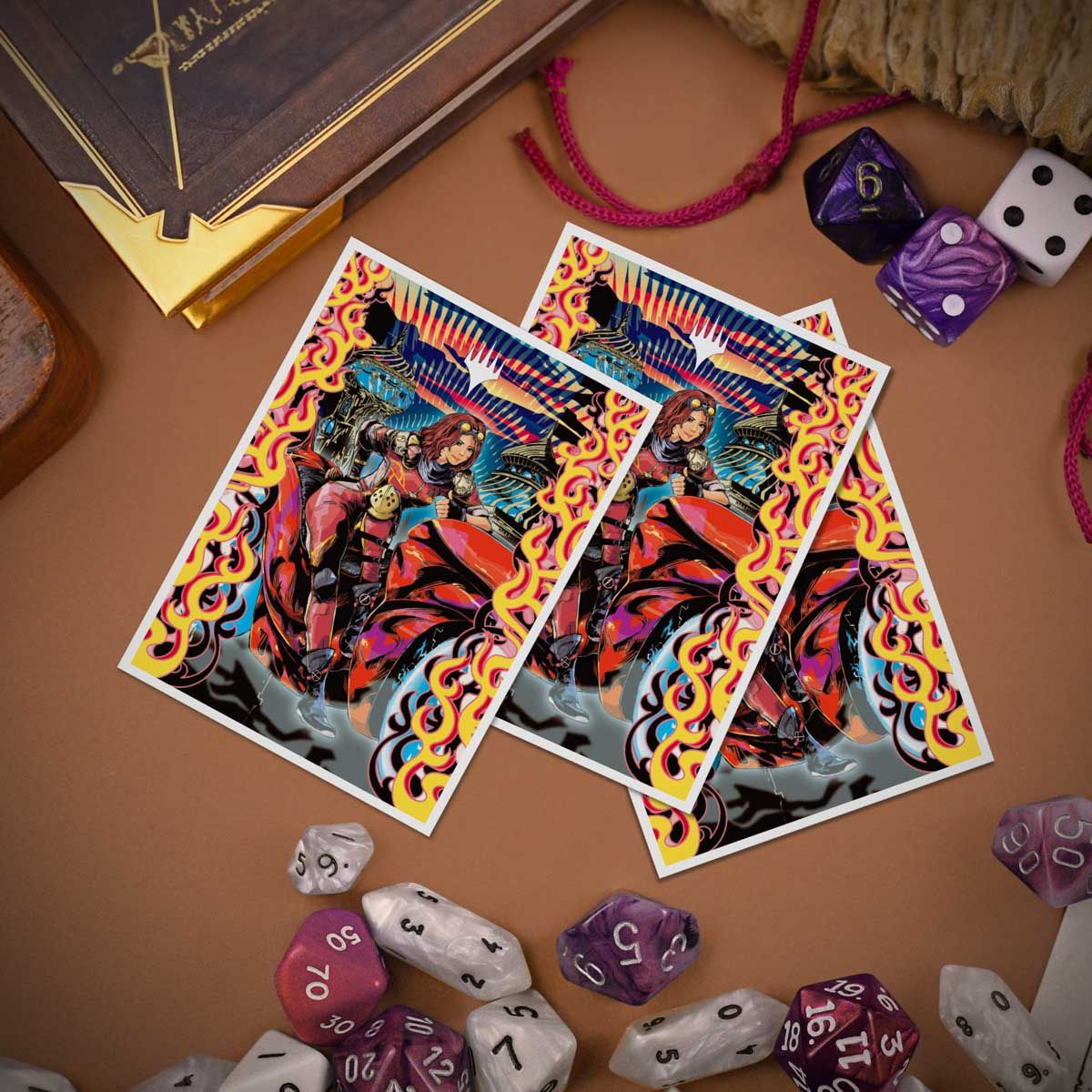 Ultra Pro: Magic: The Gathering Aetherdrift 105ct Apex Deck Protector sleeves Variant Art PW - Good Games