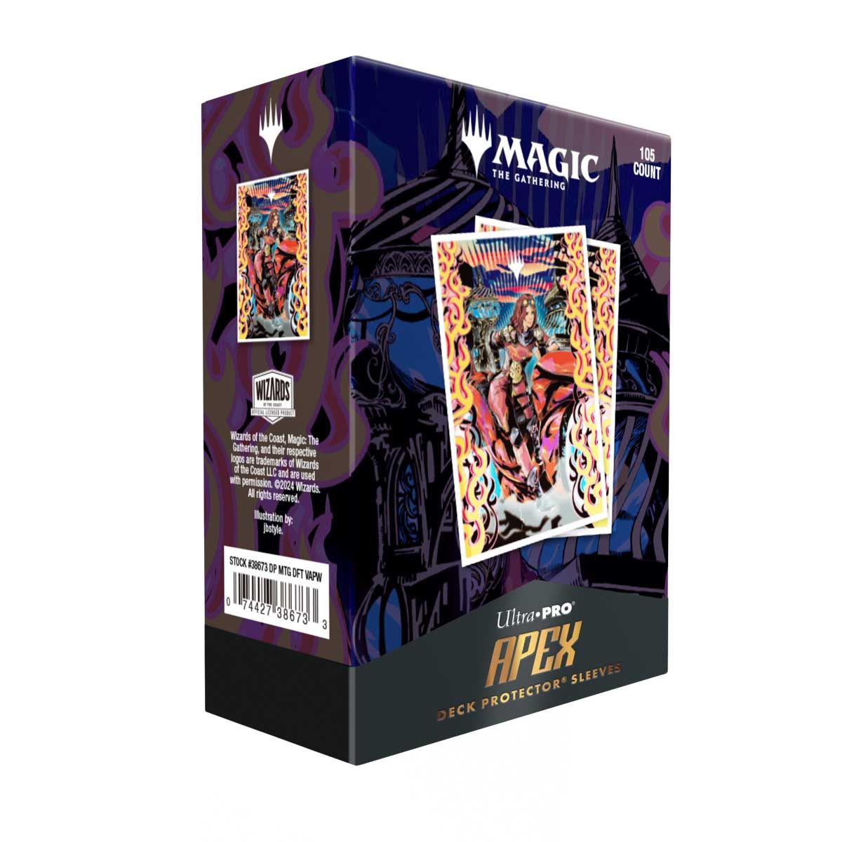 Ultra Pro: Magic: The Gathering Aetherdrift 105ct Apex Deck Protector sleeves Variant Art PW - Good Games