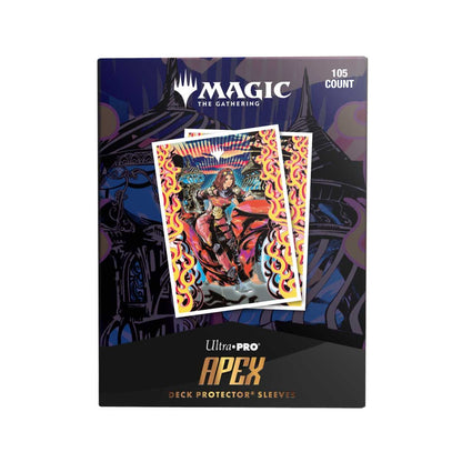 Ultra Pro: Magic: The Gathering Aetherdrift 105ct Apex Deck Protector sleeves Variant Art PW - Good Games