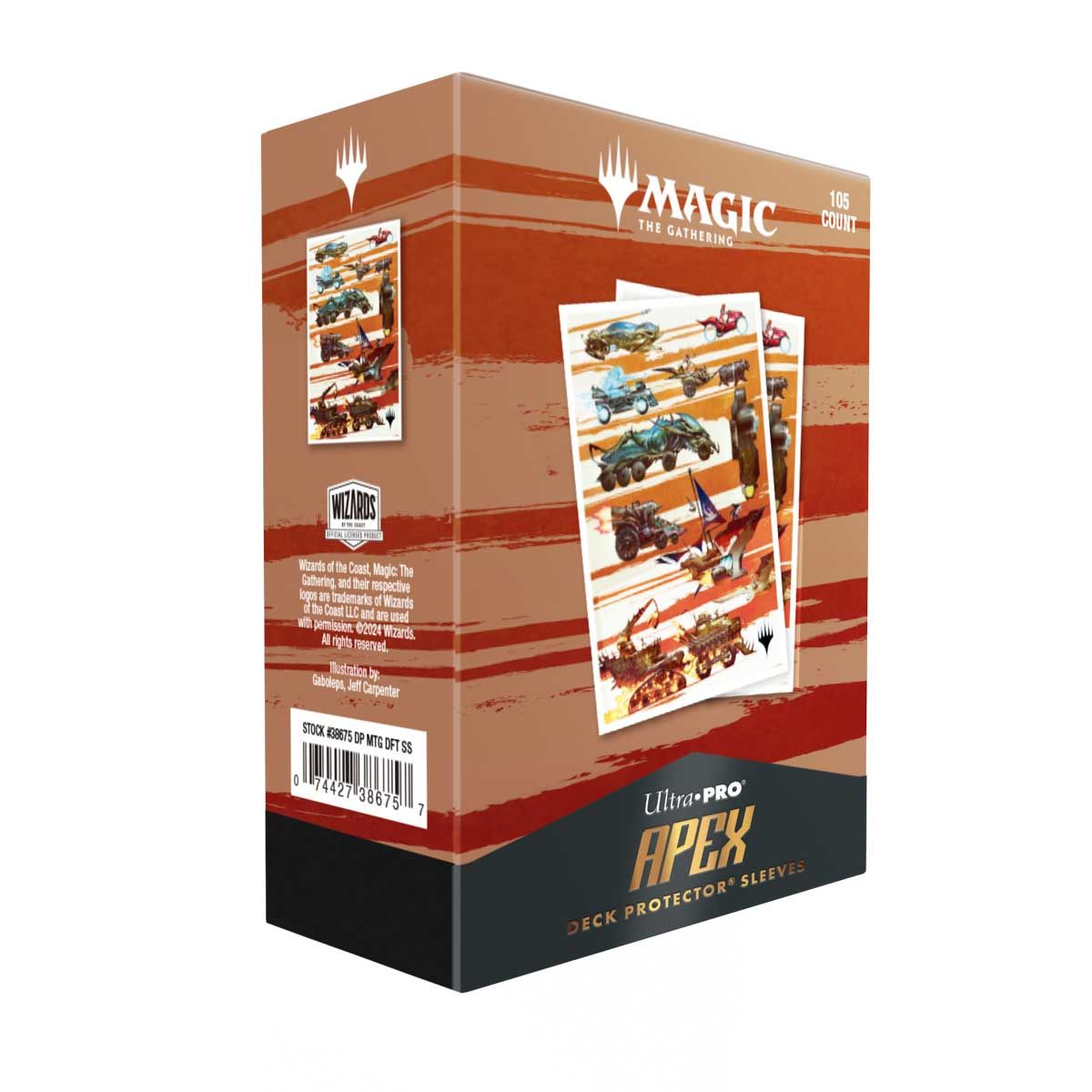Ultra Pro: Magic: The Gathering Aetherdrift 105ct Apex Deck Protector sleeves Set Symbol