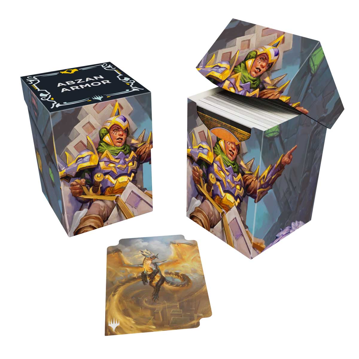 Ultra PRO UP38807 Return to Tarkir Q2 2025 Abzan Commander 100+ Deck Box for Magic: The Gathering - Good Games
