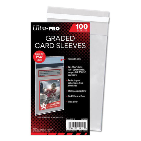 Card Sleeve - Graded- Resealable PSA - Good Games