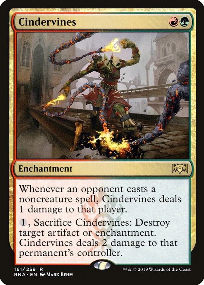 Cindervines 161/259 (Ravnica Allegiance)  - Foil