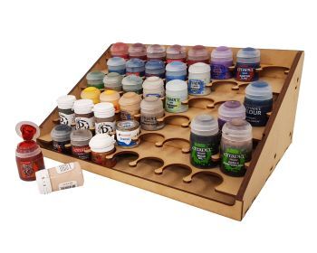 Miniature Scenery 32mm Paint Rack - Good Games