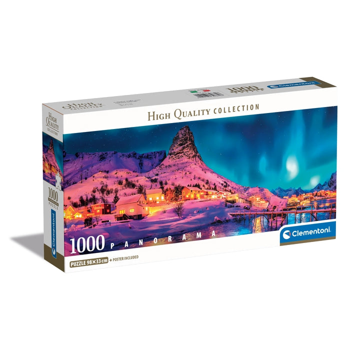 Clementoni - Colorful Night Over Lofoten Islands 1000 Piece Jigsaw (Pan) - Good Games